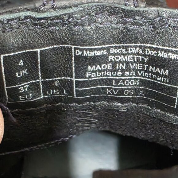 Dr. Martens Rometty Black Leather Platform Chelsea Boots Women’s 6LUS / Men’s 5 - Picture 2 of 12